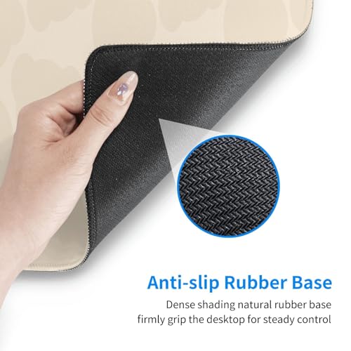 Mouse Pad Protector de Escritorio de Goma Rosa 80x30cm miniatura 5