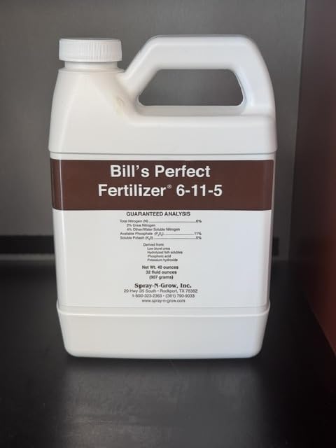 Generic Bill's Perfect Fertilizer 6-11-5 (32 oz), White