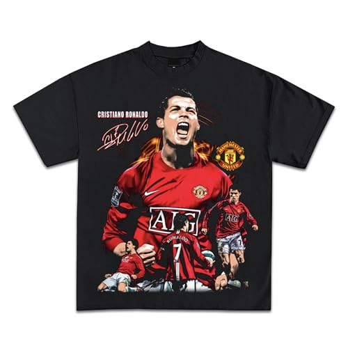 Ronaldo Custom Graphic T-Shirts | Premium Quality Heavyweight Soccer Shirts for Adults & Kids