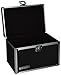 Vaultz Lockable Index Card Holder - Flash Card Organizer for Recipes, Passwords or Studying Holds 550 5x8 Notecards - Index Card Box Study Accessories, Black