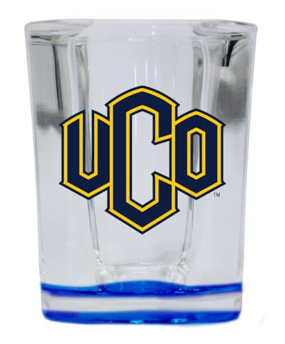 Vasos de shot cuadrados 2 oz base azul pack 2