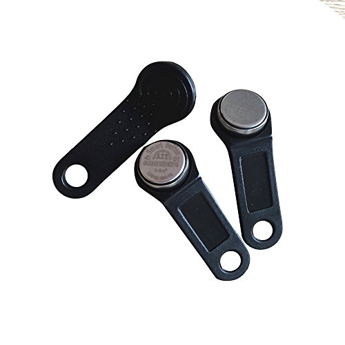 YARONGTECH DS1990A-F5 TM Card iButton Tag with wall-mounted holder Black (pack of 100)