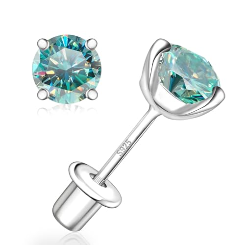 AbTiCgXN[obNCOX^bh - 0.2CT-4CT AbTiCgCO p 925X^[OVo[sAX AJtAbT h WG[ C[X^bh Mtg, 2.4CT - (1.2ct * 2) 