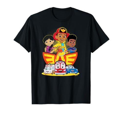 T-shirt Disney Junior Firebuds idéal pour jouer au parc et à l'école
