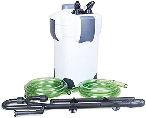 Super HW-304B 5-Stage External Canister Filter w/ 9w UV Sterilizer, 525gph