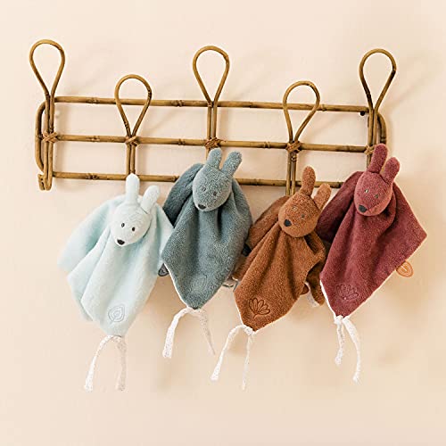Doudou plat lapin Bonnie Nattou, le premier compagnon doux de bébé