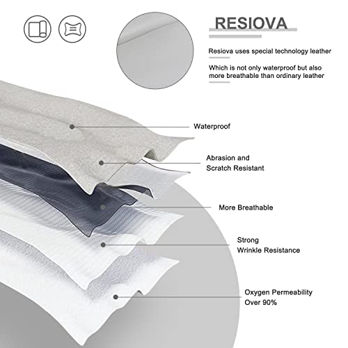 Resiova Recliner Chair For Living Room,Home Theater Seating With Lumbar Support Overstuffed High-Density Sponge And Breathable Fabric,Single Sofa For Adults,Gray #TOP4