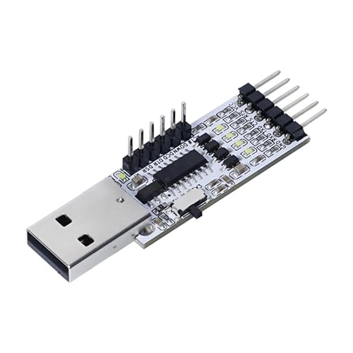 3M Baud Rate USB to TTL Serial Port Module 3.3V/5V Level CH343G Chip CDC Class Driver with Circuit Protection Indicator Light