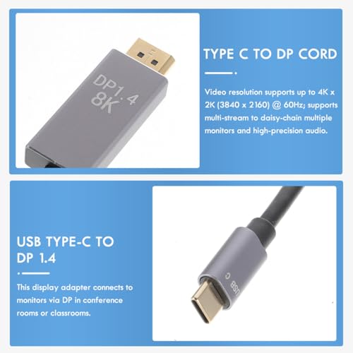 Cable USB para Pro adaptador de video de interfaz múltiple para monitores de escritorio 3