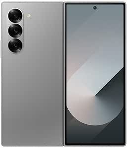  Samsung Celular Galaxy Z Fold6 5G, 512GB, 12GB RAM, Tela 7.6" + 6.3", Câm. Traseira 50+12+10MP, Frontal 10+4MP - Cinza 