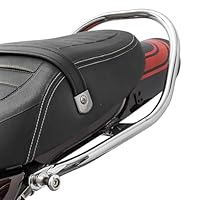 Motorrad Stahl Beifahrer Griffe Kompatibel mit Z900RS Z900 RS ABS SE Cafe 2018-2025, Hintersitz Beifahrer Haltegriff Seitenhandlauf Hinterer Griff (Chrom)