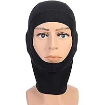 Warm Neoprene Scuba Diving Hood Sun UV Protection Wetsuit Diving Cap with Flow Vent to Eliminate Trapped Air Durable Stretchable Dive Hood for Surfing Snorkeling Kayaking Sailing Canoeing Water Sports