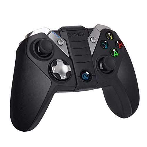 Preisvergleich Produktbild LUYION Kabellos 2,4G Spielcontroller Bluetooth Gamepad Mit Einstellbar Amplitude Vibrations-Feedback Turbo Joystick zum Windows / Android / PS3 / Tabelle / TV