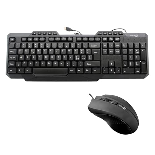Kit de teclado y ratón USB para solucionar problemas de batería con conexión Plug & Play directa