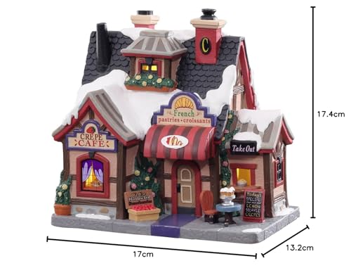 Lemax Crepe Café détails soignés et éclairage LED haute finition - 6