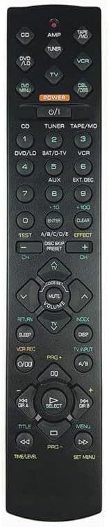 Replacement Remote Control Replace for TV/Audio/Projector for Yamaha AV Receiver HTR-5140 HTR-5140RDS HTR-5240 HTR-5240RDS