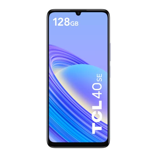 TCL 40 SE 128 GB Smartphone med 90 Hz & 50 MP Kamera - Twilight Violet