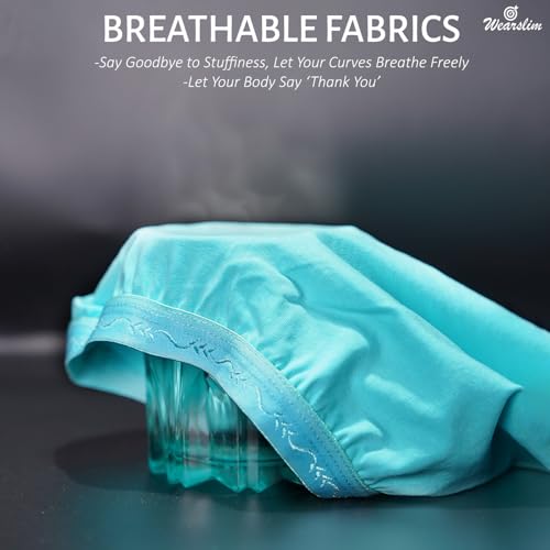 Image of Wearslim Premium Women Soft and Comfortable Women's Cotton Bikini No Show Panty | Ladies Invisible Breathable Briefs Soft Stretch Hipster Underwear