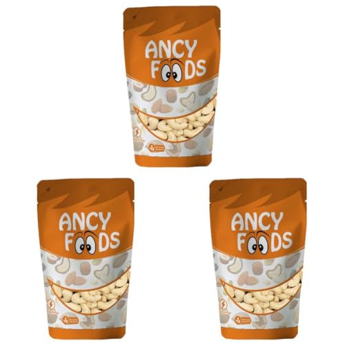Image of Ancy Kaju (Cashew) 500 Grams (250 Grams X 2) for All Ages | High in Protein and Boosts Energy and Build Immunity | Healthy Nutritious Cashew Nut | Delicious Vegan & Crunchy Kaju Nut for Cooking and Raw Eating