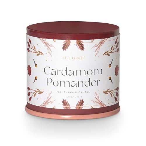 Image of Illume Vanity Tin Candle, Cardamom Pomander