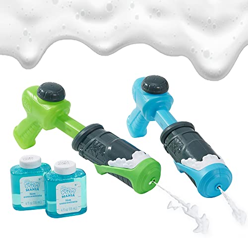 Fom Mania Quickshot Foam Blaster for Kids Adults| 2 Pack Amazon Exclusive | Non Toxic Kid Foam Blaster Squirt Gun | Ideas Gift Toys for Summer Outdoor...