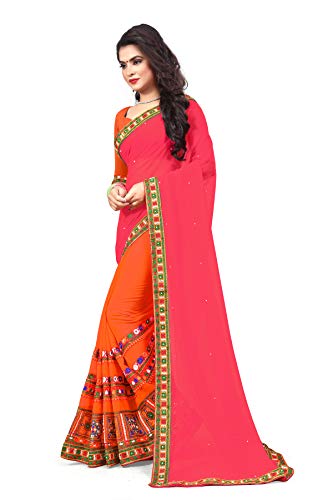Image of SERONA FABRICS Ethnic Saree (or) Sari for Women, Ideal for Wedding, Party, Festive & Daily Wear