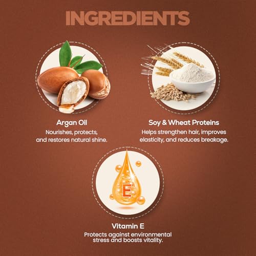 Image of QOD Professional Argan Shampoo & Hair Mask- 300ml (Combo of 2) | Sulphate free | Sodium Chloride free