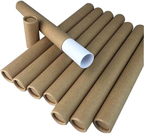 300pcs Kraft Paper Incense Tube Incense Barrel Small Storage Box for 10g/20g Joss Stick Convenient Carrying - (Size: 20g)