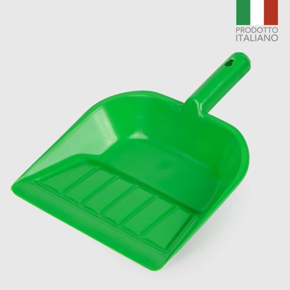 La Briantina Paletta Alzaimmondizia Jolly in Plastica, Pratica e Capiente, per Scopa e Scopino