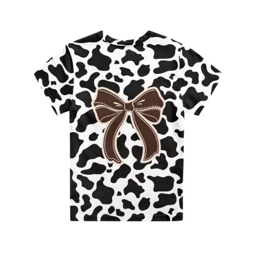 Image of Renewold Kids Novelty T-Shirt for Girls Boys Short Sleeve Crewneck Summer Tee Soft Breathable Graphic Shirt for Age 2-16