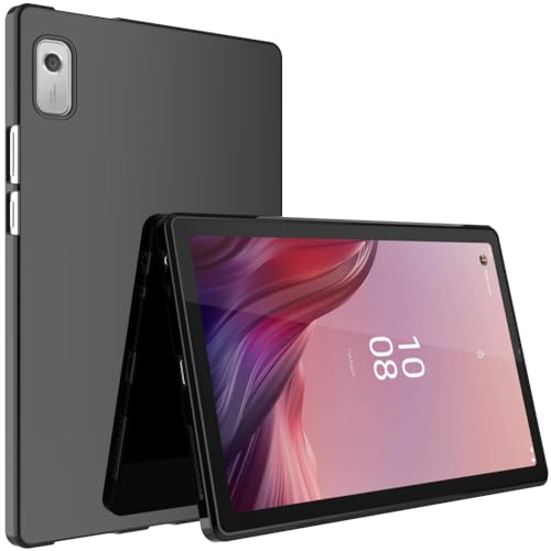 BREPRIO Case for Lenovo Tab M9 9 Inch 2024/2023 (TB-310FU) / Tablet Nook 9' (2024), [Lightweight + Protective] Shockproof Soft Ultra Slim Cover, Black