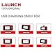 Original USB Charging Cable for Launch X-431 CRP123i, CRP129e, CRP129x, CRP909E, CRP909X, CRP123e, CRP123x, CRP129i OBD2 Replacement for Launch Scanner 5V DC