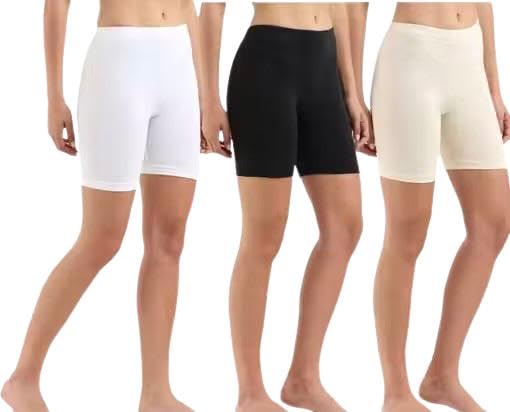 OUTFLITS Ladies Cycling Shorts| Under Dress | Yoga Shorts | Workout Shorts | Running Shorts | Exercise Shorts | Gym Shorts for Womens-picture-18