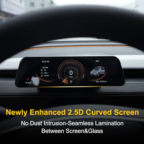 Image of Upgraded 9.66 inch Head Up Display for Tesla Model Y 20-24 & Model 3 17-23