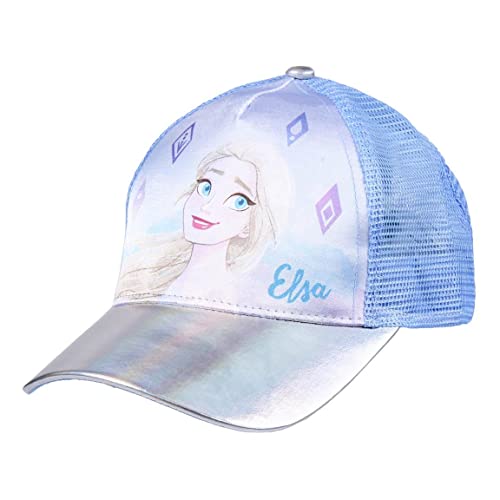 CERDÁ LIFE'S LITTLE MOMENTS Gorra Niña Ajustable Sombrero para el Sol, Multicolor-Frozen, 3 años para Niñas