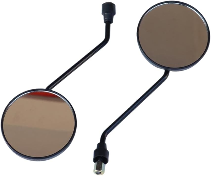 Rear View Mirror with Fixed Seat Base and Reflector for Citycoco Scooter and Compatible Motorcycles(B)