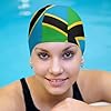 Tanzanian Flag Swim Cap for Women Men Waterproof Adults Swimming Caps Bathing Cap for Long Short Hair #5