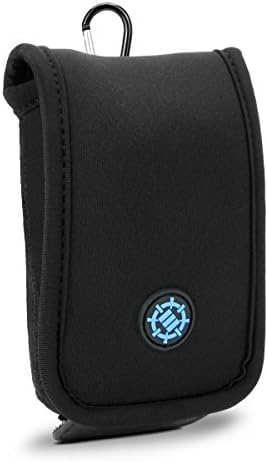 ENHANCE Universal Gaming Mouse Travel Case with Carabiner Clip & Accessory Pouch for Logitech G602 , SteelSeries Rival 600 , Razer DeathAdder & More eSports Wired and Wireless Mice - Black