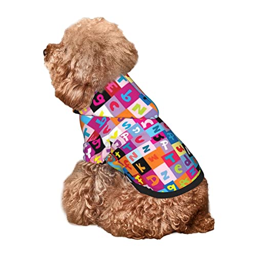 Abstract Pet Clothes Dog Sweater Hoodies,Ocean Graphic Paisley Swirled,Sweatshirts Pullover Cat Warm Clothes For Small Dogs Coat Clothing Puppy Custume,Purple Blue,Xxl #TOP6