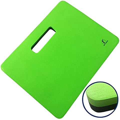 Navy Penguin Kneeling Pad - 2 Foam Layers - Garden, Baby Bath, Floor Cleaning, Praying and Wide Use Kneeler Cushion - Knee Mat for Gardening, Exercise & Yoga - Comfortable Size 17 x 13 x 1 Cover
