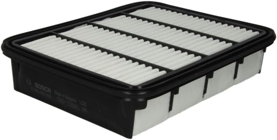 Bosch S0165 Car Air Filter - Separates Particles from the Air Intake - Moisture-resistant plus High Tensile Strength