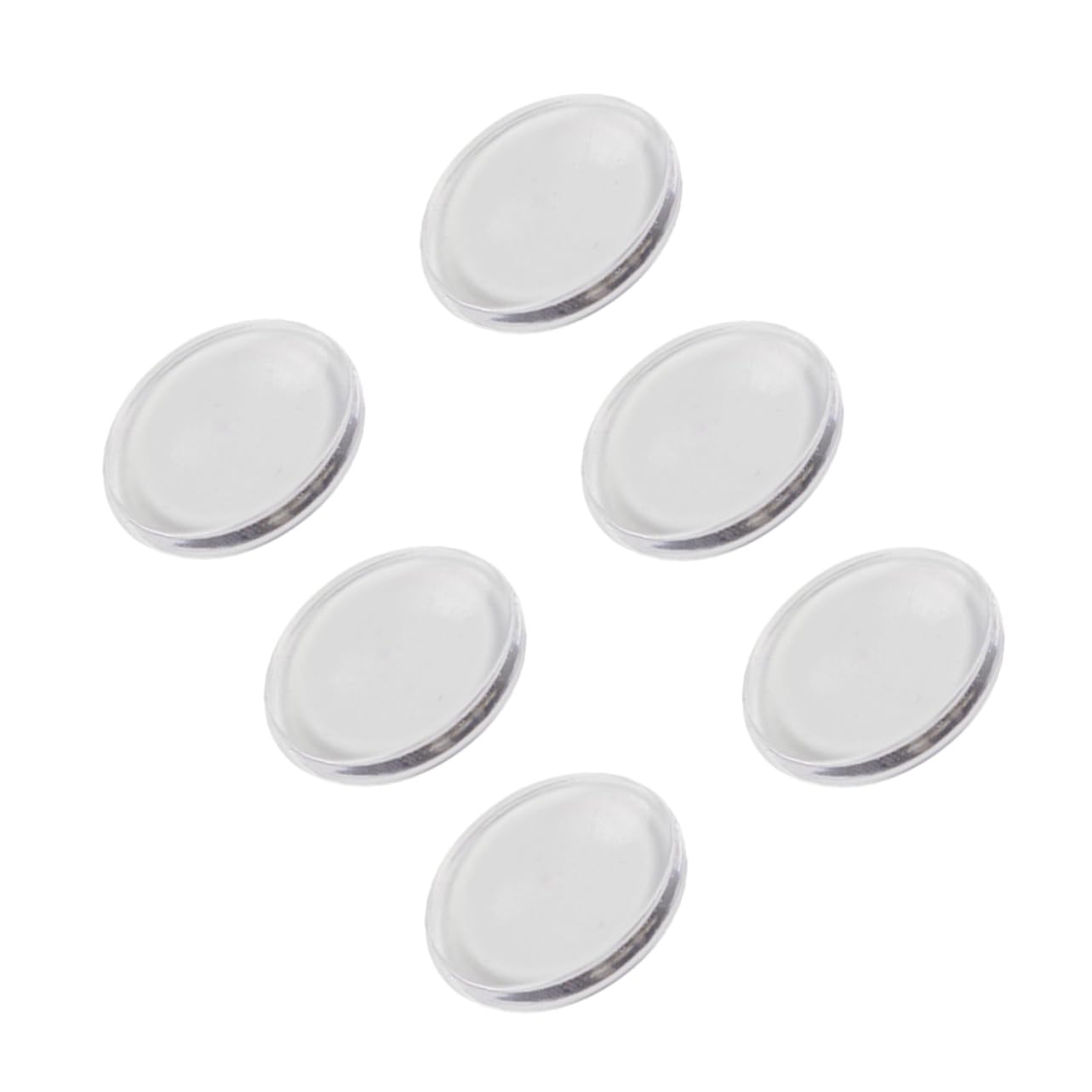 Mikinona Eyelash Holder Pad Lashes Pallet Silicone 6pcs Lash Accessories for Professional Use