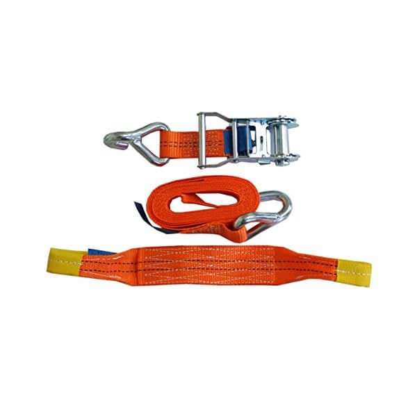 SHZ 4X Spanngurt Auto Transport Zurrgurt Radsicherung PKW KFZ Trailer Reifengurt (21) – Bild 7
