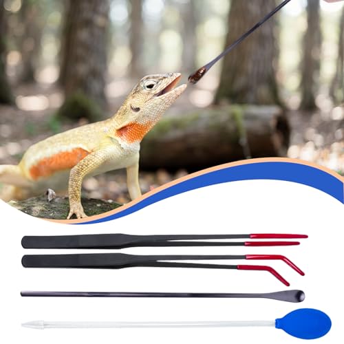 Réptil Feeding Tweezers, pinças de alimentação de répteis | Clanets de alimentação de cobras - Acess
