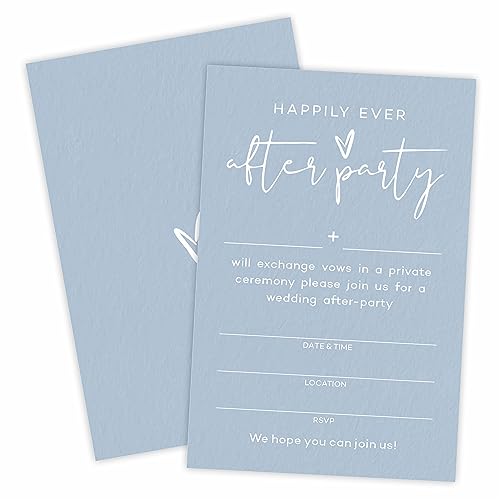 Tpyen Happily Ever After Party Invitations cover