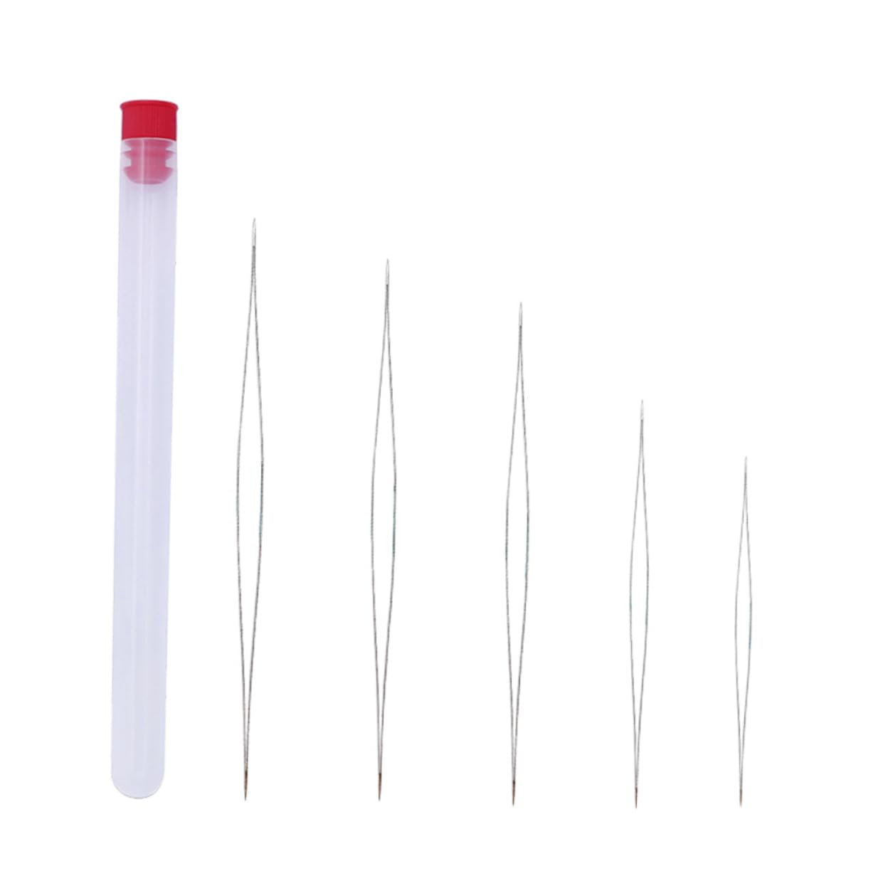 HOODANCOS DIY Jewelry Making Accessaries 10pcs Beading Needles Kit Threaders Set Sewing Needles Perfect for Craft Lovers