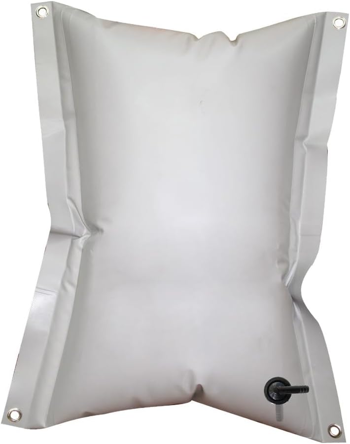 NuovaRade Flexible Water Tanks 29x33in - 20 Gallon (75Lt) - Rectangular, Grey