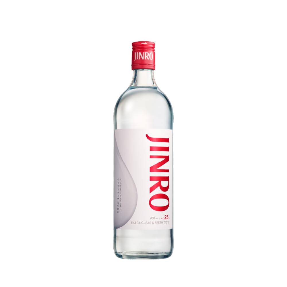 Amazon.co.jp: JINRO 25° 700ml×2本 甲類焼酎 糖質ゼロ ジンロ 眞露