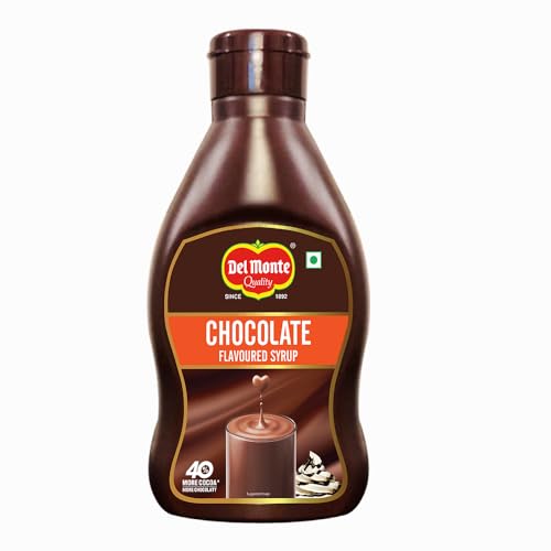 Del Monte Chocolate Syrup, 40% More Chocolaty, 600G, Liquid For Rs. 142 Del Monte Chocolate Syrup, 40% More Chocolaty, 600G, Liquid For Rs. 142