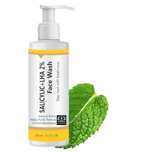 Salicylic + LHA 2% Face Wash for Pore Purifying and Blackhead Con...
